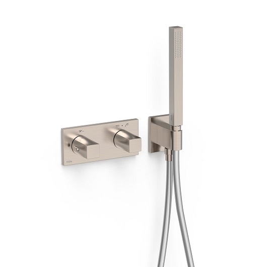 Термостат на 2 выхода TRES B-System 30725201AC (сталь)