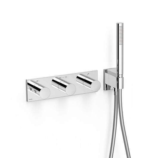 Термостат на 3 выхода TRES B-System 30735301 (хром)