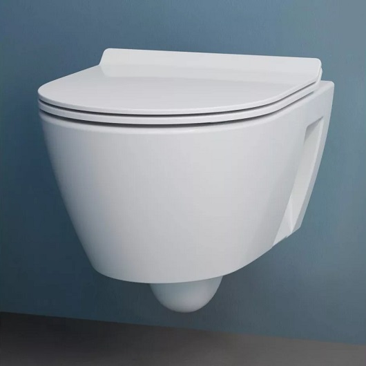 Унитаз подвесной Duravit No.1 Rimless 45820900A1 безободковый (чаша 2582090000 с сиденьем SoftClose 0029390000)