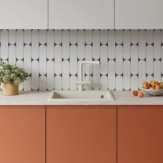 Смеситель для кухни Omoikiri Nagano BE-P ваниль (4974044)