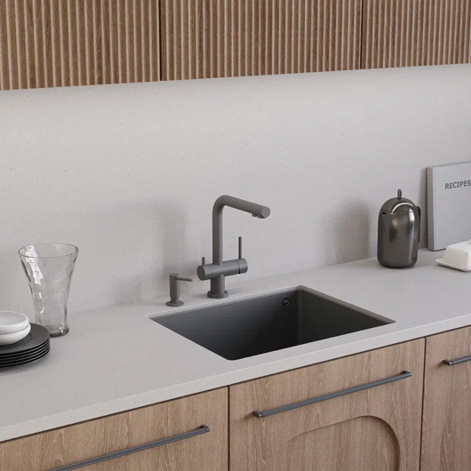 Смеситель для кухни Omoikiri Nagano PL-P платина (4974064)