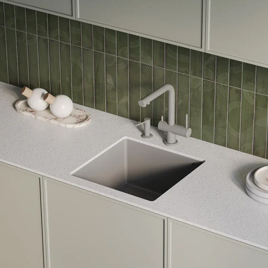 Смеситель для кухни Omoikiri Nagano GR-P leningrad grey (4974219)