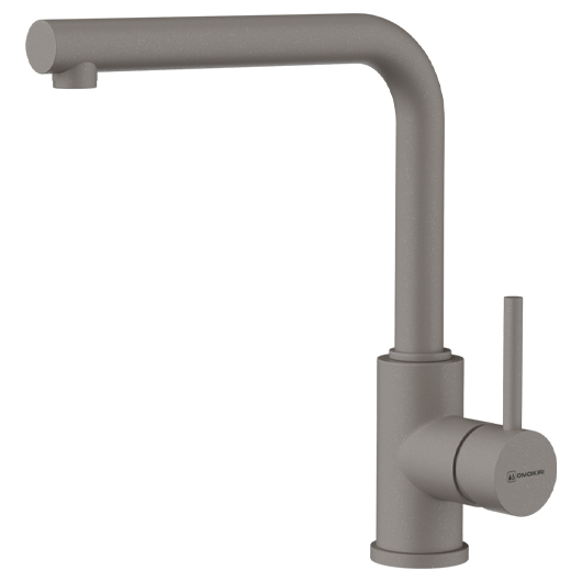 Смеситель для кухни Omoikiri Nakagawa GR-P leningrad grey (4974318)