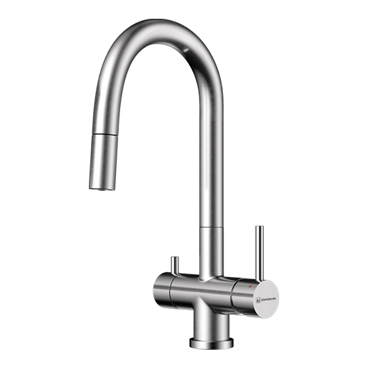 Смеситель для кухни Omoikiri Akita-S BN нержавеющая сталь (4994302)