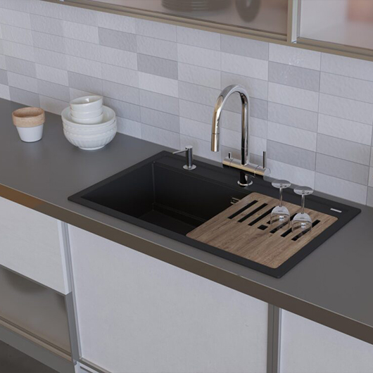 Смеситель для кухни Omoikiri Akita-S C хром (4994330)