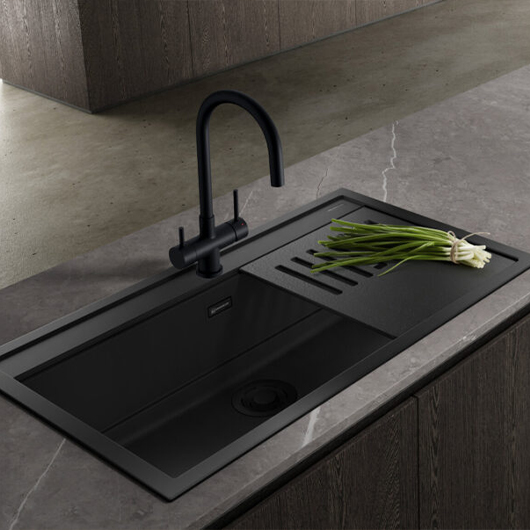 Смеситель для кухни Omoikiri Akita GB графит (4994354)