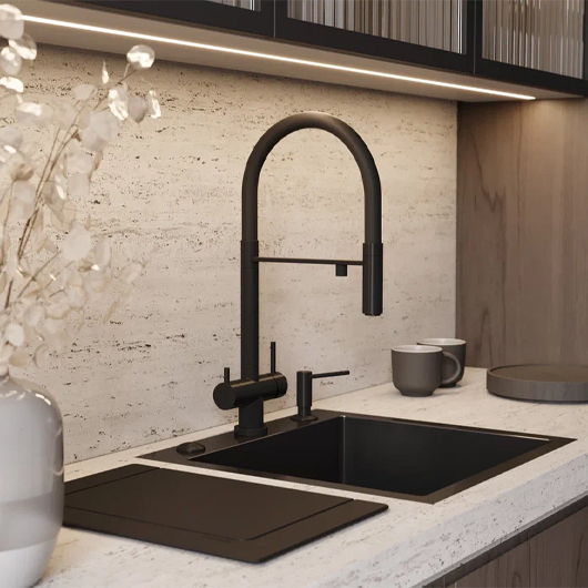 Смеситель для кухни Omoikiri Kanto GB графит (4994356)