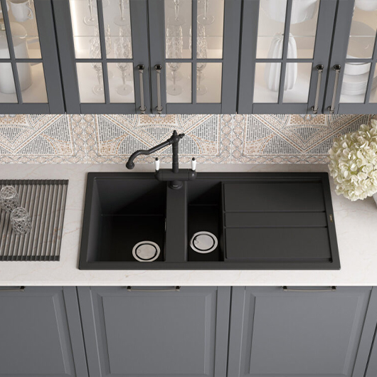 Смеситель для кухни Omoikiri Amagasaki GB графит (4994362)