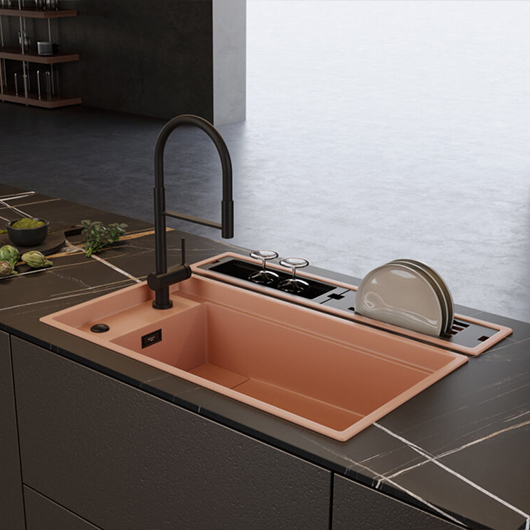 Смеситель для кухни Omoikiri Kanto 2 Plus-SB GB графит (4994401)