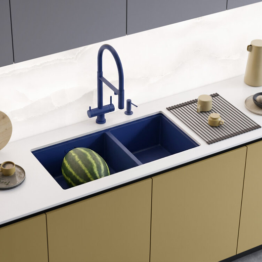 Смеситель для кухни Omoikiri Kanto IB indigo blue (4994427)