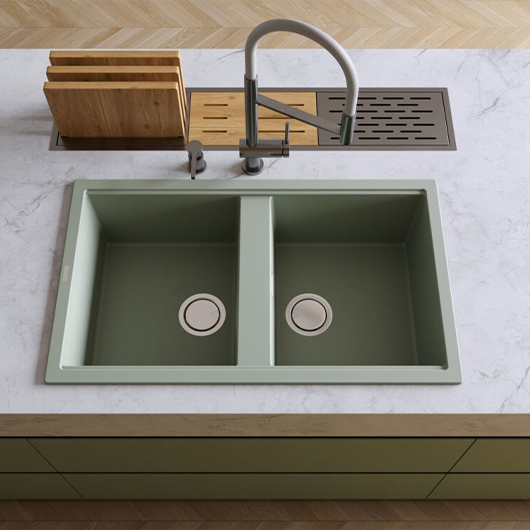 Смеситель для кухни Omoikiri Kanto 2 Plus-SB BN нержавеющая сталь (4994450)