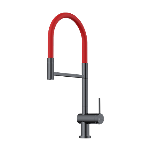 Смеситель для кухни Omoikiri Kanto 2 Plus-SB GM вороненая сталь (4994460)