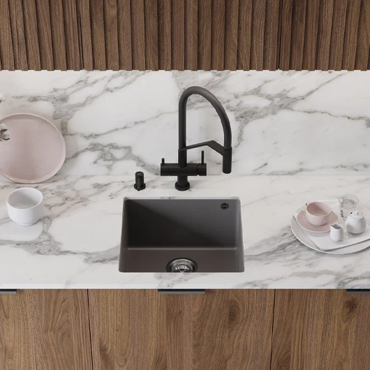 Смеситель для кухни Omoikiri Akeno GB графит (4994547)