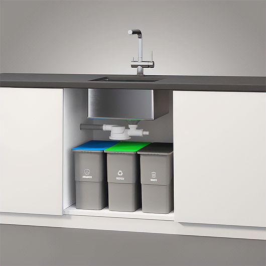 Компактный сифон для мойки Omoikiri S-01 (4996119)