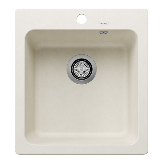 Мойка кухонная Blanco Naya 45 527126 (мягкий белый, 465х510 мм)