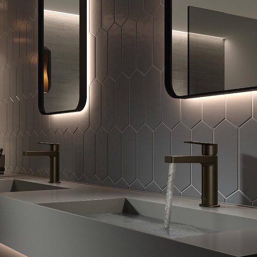 Смеситель для раковины TRES Project Colors 21110301KMB (черная бронза)