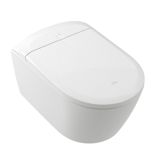 Унитаз-биде подвесной Villeroy & Boch Supreo V16EN2R1 Альпийский белый, CeramicPlus