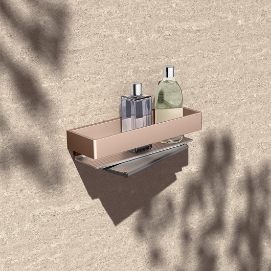 Корзинка для душа Keuco Edition 11 11159290000 (красное золото шлифованное, 11159 290000)