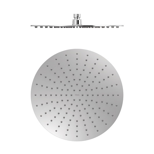 Верхний душ TRES Showers 134315010 (Ø 300 мм, хром)