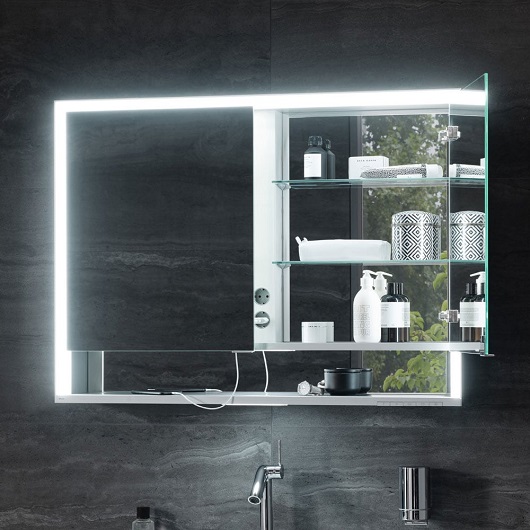 Зеркальный шкаф Keuco Royal Lumos 14324171301 (1000х735 мм, 14324 71301)