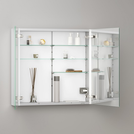 Зеркальный шкаф Keuco Somaris 14502002100 (800х710мм, 14502 002100)