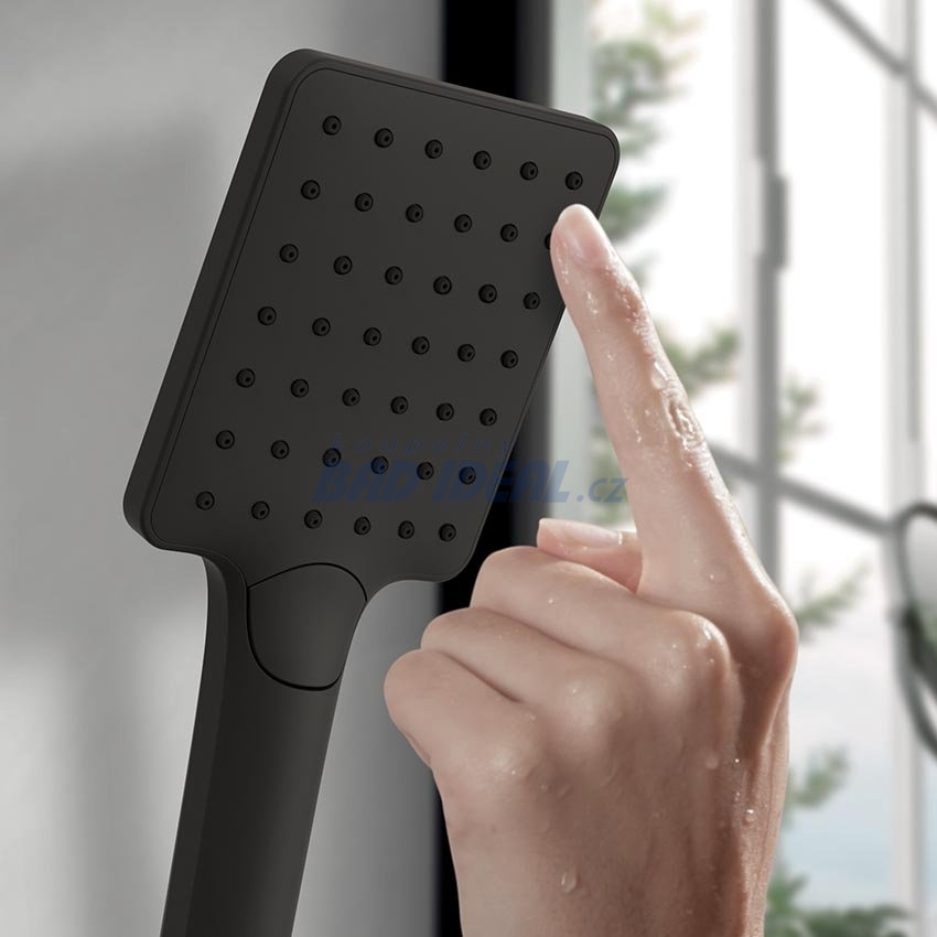 Ручной душ TRES Showers Eco-Drop 29963113NM (черный матовый)