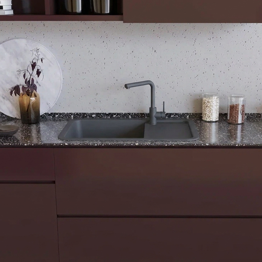 Смеситель для кухни Omoikiri Nakagawa PL-P платина (4974312)