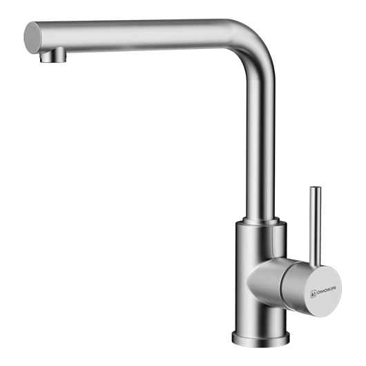 Смеситель для кухни Omoikiri Nakagawa BN нержавеющая сталь (4994319)