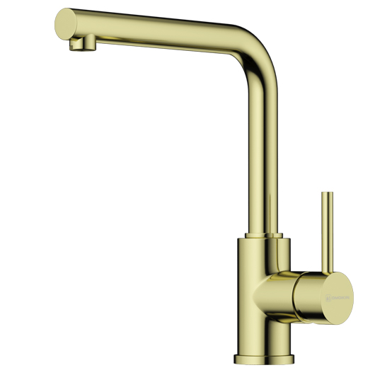 Смеситель для кухни Omoikiri Nakagawa LG светлое золото (4994480)