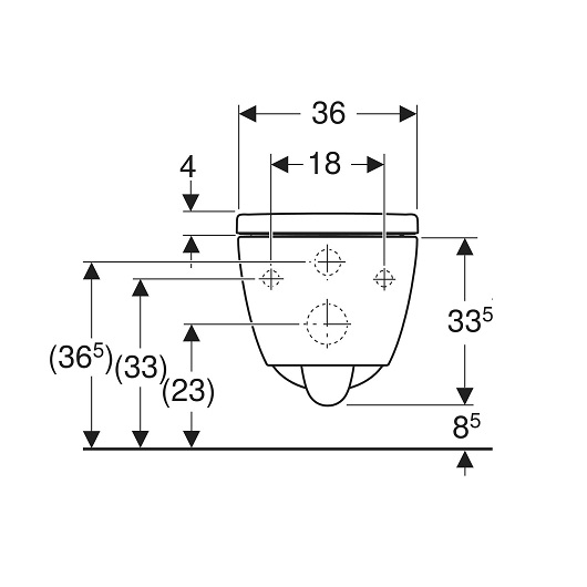 Унитаз подвесной Geberit iCon 503.046.00.1 TurboFlush