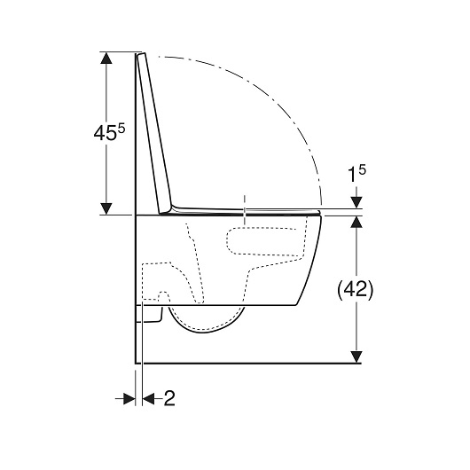 Унитаз подвесной Geberit iCon 503.046.00.1 TurboFlush