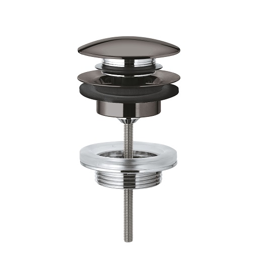 Донный клапан Grohe 65807A00 (темный графит, глянец)