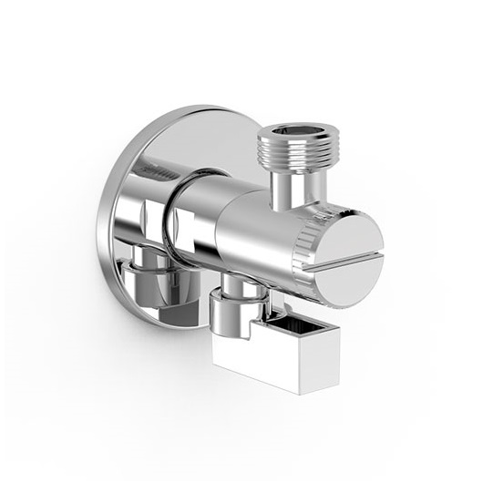 Угловой вентиль с фильтром TRES 9134525 (хром)