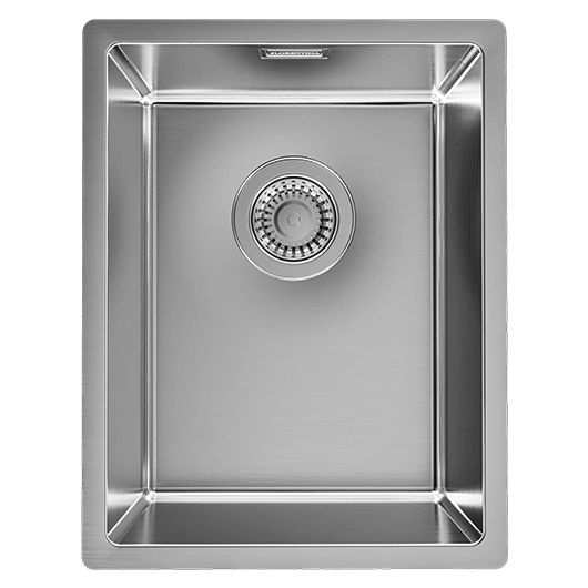 Мойка кухонная Florentina Оптима-Hm 300 OHM.300.400.B.10.S.10 (сатин, 440х340 мм)