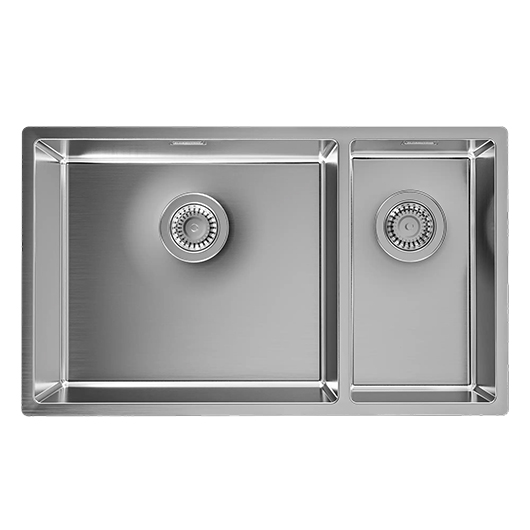 Мойка кухонная Florentina Оптима-Hm 460/220 OHM.460/220.400.B.20.S.10 (сатин, 740х440 мм)