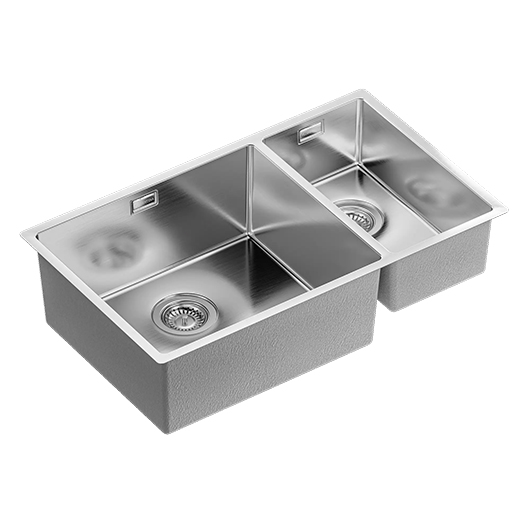 Мойка кухонная Florentina Оптима-Hm 460/220 OHM.460/220.400.B.20.S.10 (сатин, 740х440 мм)