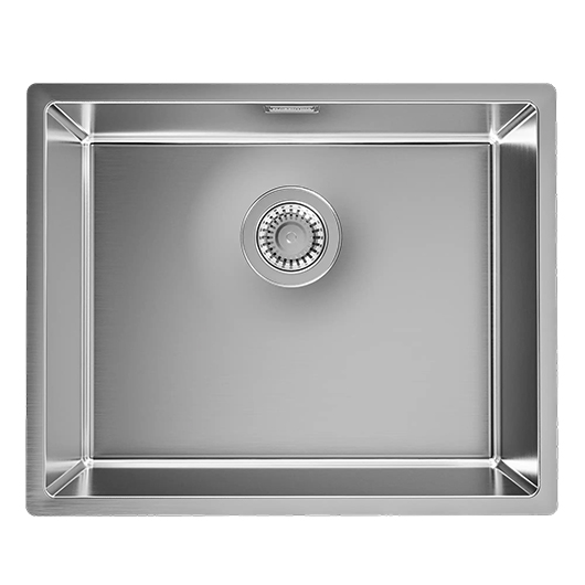 Мойка кухонная Florentina Оптима-Hm 500 OHM.500.400.B.10.S.10 (сатин, 540х440 мм)