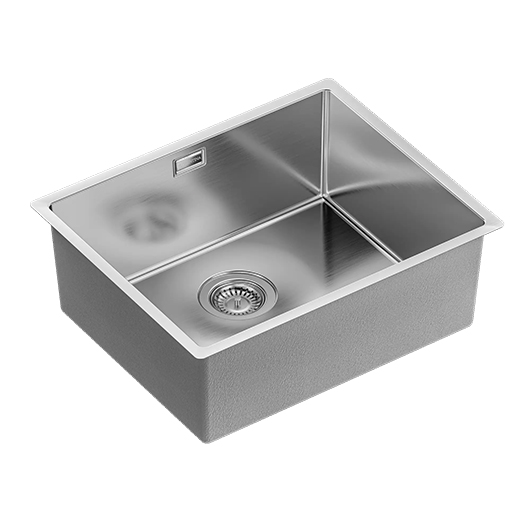 Мойка кухонная Florentina Оптима-Hm 500 OHM.500.400.B.10.S.10 (сатин, 540х440 мм)