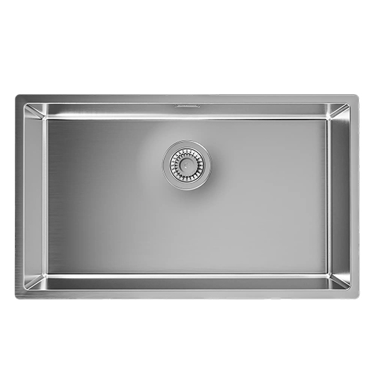 Мойка кухонная Florentina Оптима-Hm 700 OHM.700.400.B.10.S.10 (сатин, 740х440 мм)