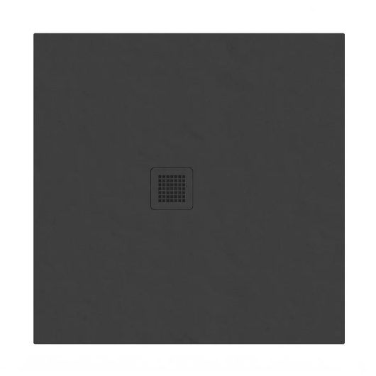Душевой поддон Ravak Slate Pro 80х80 XA034433010 (800х800 мм, черный матовый)