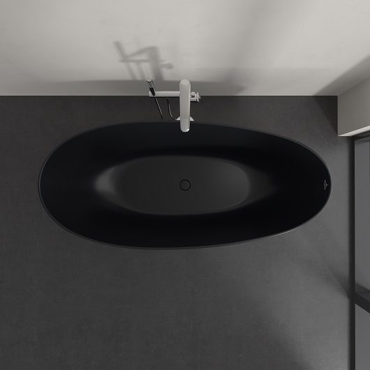 Ванна квариловая Villeroy & Boch Antao 170х75 UBQ170TAO7V-R7 (Pure Black)
