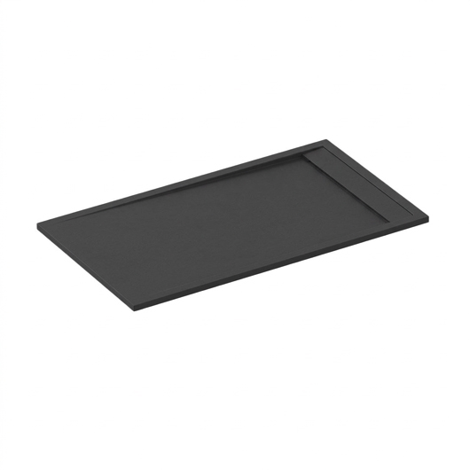 Душевой поддон Ravak Sandstone Pro 140х90 XA03M743010 (1400х900 мм, чёрный матовый)