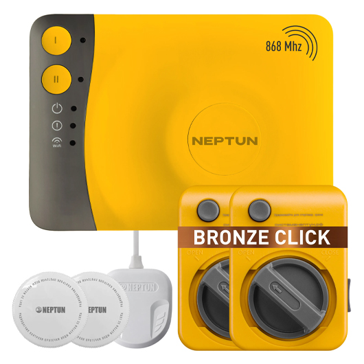 Комплект беспроводной Neptun Smart Evo Bronze Click 1 дюйм 1439533