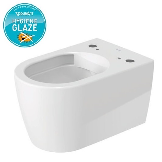 Чаша подвесного унитаза Duravit ME by Starck Rimless 2529592000 безободковая (HygieneGlaze, для крышки-биде SensoWash)