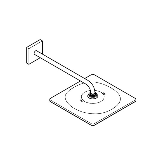 Верхний душ Grohe Rainshower Mono 310 Cube 26563000