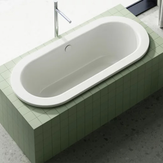 Ванна Bette Starlet Oval 2740-000 PLUS (1850×850 мм) шумоизоляция, антигрязевое покрытие
