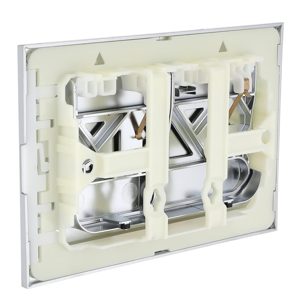 Клавиша смыва Duravit DuraSystem Beta 100 WD50090MC000/WF5100031010 (хром матовый)