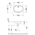 Раковина встраиваемая снизу Duravit Bacino 0481570000 (520х365 мм)