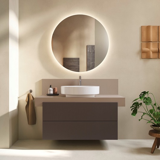 Раковина накладная Duravit Balcoon 241055AC79 (550х450 мм) белая матовая