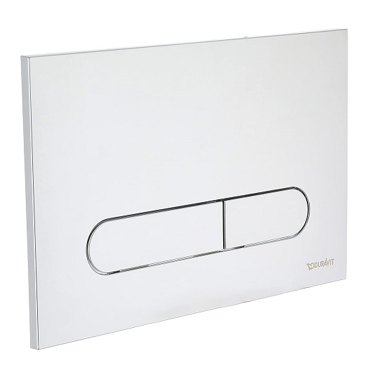 Клавиша смыва Duravit DuraSystem Beta 100 WD5009021000/WF5100021010 (хром глянцевый)